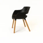 Silla Frida Negro Wood - Imagen 2