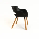 Silla Frida Negro Wood - Imagen 3