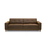 SOFÁ BARONE 2.4 MTS CUERO LEGÍTIMO 612