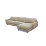 SOFÁ PETRUS 3.16 MTS X 1.52 CHAISE CUERO LEGÍTIMO 501 - Imagen 2