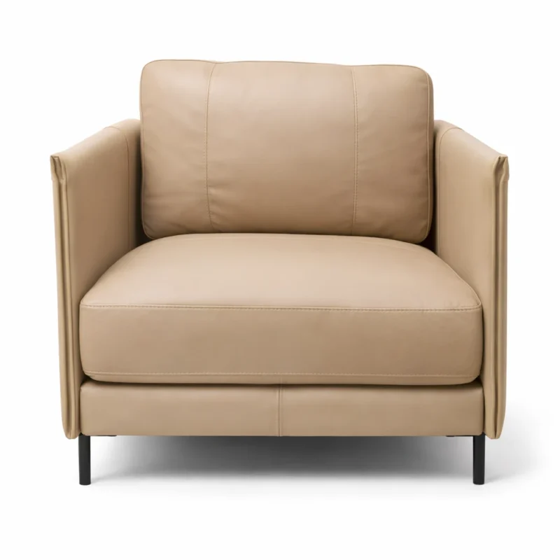 POLTRONA AMADEO 0.80 CUERO LEGÍTIMO 503